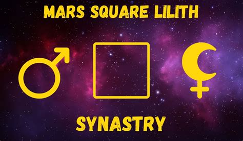 The Mars native acts more as a source of. . Lilith square ascendant synastry